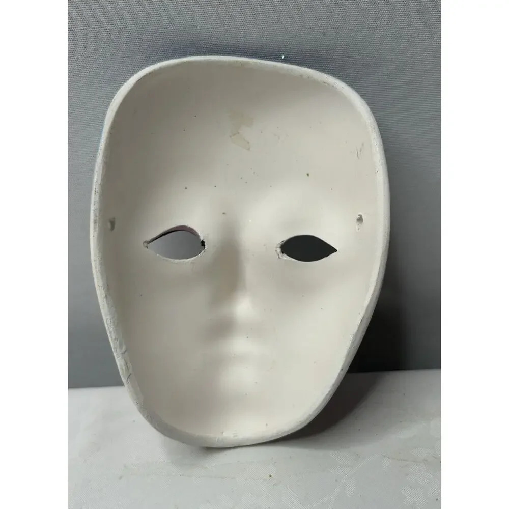Miniature Mardi Gras Mask Colorful and Decorative 4.25" and 3.5" - Picture 2 of 2